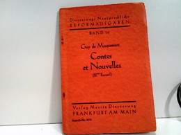 Guy De Maupassant Contes Et Nouvelles - Schoolboeken