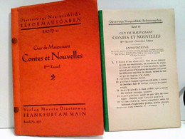 Guy De Maupassant Contes Et Nouvelles - Schulbücher