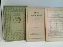Their Finest Hour : War Memoirs. - Livres Scolaires
