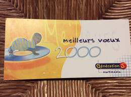 VŒUX AN 2000  *GENERATION 5 Multimedia  13 - Nouvel An