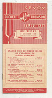 Disque, DUCRETET THOMSON , TELEFUNKEN, Nouveautés  1958 , 10 Pages , 3 Scans, Frais Fr 1.95 E - Other & Unclassified