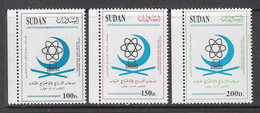 2002 Sudan Association Promotion Scientific  Innovation Science Complete Set Of 3 MNH - Sudan (1954-...)