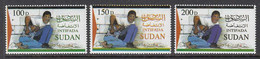 2002 Sudan Palestinian Intefada  Complete Set Of 3 MNH - Sudan (1954-...)