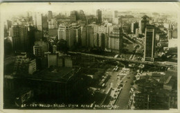 BRASIL - SAO PAULO - AEREA DO CENTRO - EXCLUSIVIDADE DE BECHARE KALIL - MAILED TO ITALY 1959 (12231) - São Paulo