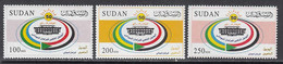 2004 Sudan Parliament Flags  Complete Set Of 3 MNH - Sudan (1954-...)