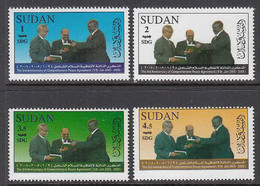 2008 Sudan Comprehensive Peace Agreement Complete Set Of 4 MNH - Sudan (1954-...)