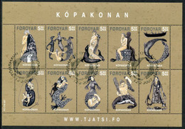 FAEROE ISLANDS 2007 Kopakonan Saga Used.  Michel 586-95; SG 527-36 - Isole Faroer