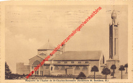 Maquette De L'Eglise De St-Charles-Borromée - St-Jans-Molenbeek - Molenbeek-St-Jean - St-Jans-Molenbeek - Molenbeek-St-Jean
