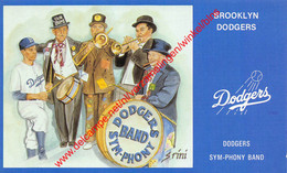 Brooklyn Dodgers - Dodgers Sym-phony Band - Baseball - Brooklyn