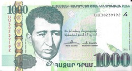 ARMÉNIE - 1000 Dram 2011 - UNC - Armenië