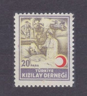 1944 Turkey Z93 Medicine - Red Crescent - Unused Stamps