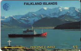 FALKLAND ISLANDS USED PHONECARD,,1..