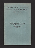 NICE - IDEAL CINEMA - Parlant Et Sonore - Programme Du 18 Au 24 Aout 1933 - LE MASQUE DE FER Avec Douglas FAIRBANKS - Programas