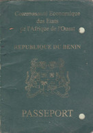 BENIN REPUBLIC Collectible 2010 Passport Passeport Reisepass Pasaporte Passaporto - Documentos Históricos