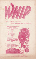 Buvard  - WHIP Crème Coiffante - Buvard Pur Chiffon - Voir Scan - Parfum & Kosmetik