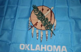 Drapeau "OKLAHOMA" En Nylon Très épais ! Country, Cowboy, Old Time ... - Bandiere