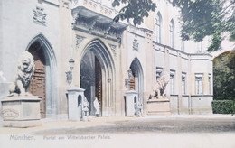 Cartolina - München - Portal Am Wittelsbacher Palais - 1902 - Sin Clasificación