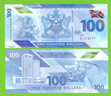 TRINIDAD & TOBAGO 100 DOLLARS  2019  P-W65  UNC - Trinidad & Tobago