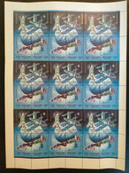 RUSSIA  MNH (**) 1995 Russian-American Space Co-operation Mi.445-48 - Full Sheets