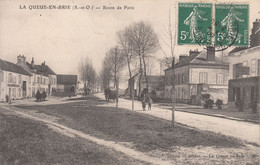 94 LA QUEUE EN BRIE Route De Paris, Bon état - La Queue En Brie