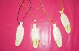 Pendentif Plume En OS ! - Pendants