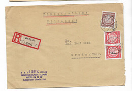DDR, Schöner Brief Der Dienstpost Mit Werten Der Frühen Dienstmarken-Ausgabe Von 1954 - Service