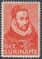 Surinam, Scott #141, Mint Hinged, Prince William I, Issued 1933 - Surinam