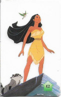 UK - PPS - Cartoon Series, Pocahontas #6, Fake Prepaid 2£, 500ex - Emissioni Imprese