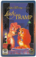 UK - Unitel - UT - 0132 - Walt Disney - Lady And The Tramp, Fake Prepaid 50Units - [ 8] Firmeneigene Ausgaben