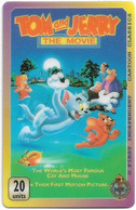 UK - Unitel - UT - 0181 - Walt Disney - Tom And Jerry The Movie, Fake Prepaid 20Units - [ 8] Firmeneigene Ausgaben