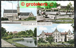 HOOGEVEEN Groeten Uit 4-luik - Hoogeveen