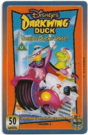 UK - Unitel - UT - 0370 - Walt Disney - Darkwing Duck, Fake Prepaid 50Units - Emissioni Imprese