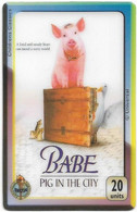 UK - Unitel - UT - 0417 - Walt Disney - Babe, Pig In The City, Fake Prepaid 20Units - [ 8] Ediciones De Empresas