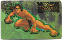 USA - Global Call - Disney, Tarzan #1, Exp.10.1997, Fake Prepaid - Andere & Zonder Classificatie