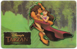 USA - Global Call - Disney, Tarzan #2, Exp.10.1997, Fake Prepaid - Other & Unclassified