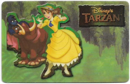 USA - Global Call - Disney, Tarzan #5, Exp.10.1997, Fake Prepaid - Other & Unclassified
