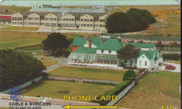 FALKLAND ISLANDS (MALVINAS).  FLK-161A (0). Government House. 30000 Ex. (013) - Falkland