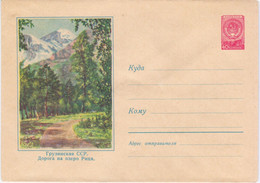 Georgia USSR 1959 Road To Lake Ritsa, Caucasus Mountains - 1950-59
