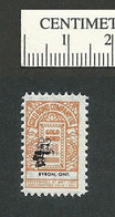 B67-35 CANADA Gold Bond Trading Stamp 4d 1 Mill Byron Ontario MNH - Vignette Locali E Private