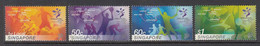 2005 Singapore IOC Olympic Committee Complete Set Of 4 MNH - Singapore (1959-...)
