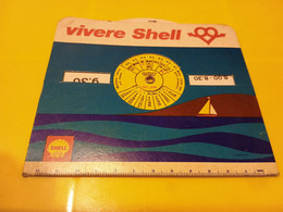 DISCO ORARIO  VIVERE SHELL  - VINTAGE - Italia