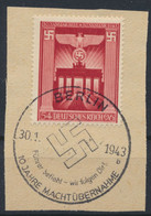 DR 1943  / MiNr.   829 Auf Papier  O / Used   (b476) - Used Stamps