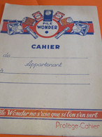 Protège-Cahier/Pile électrique/ PILE WONDER/ne  S'use Que Si L'on S'en Sert / EN CAMPING/EFGE/Vers 1950    CAH323 - Book Covers