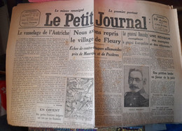 WWI Quotidien Le Petit Journal 19 Aout 1916 Une Revision Des Exemptés Et Des Réformés - Le Petit Parisien