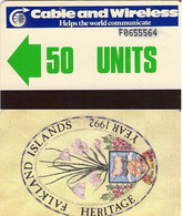 FALKLAND ISLANDS (MALVINAS). FLK-AU-5. Heritage Year 1992 Falkland Islands. 1992. (016) - Falkland Islands