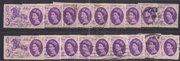 GB 1960 QE2 3d X 18 General Letter SG 619 Unchecked ( 1020 ) - Collections