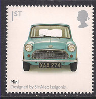 GB 2009 QE2 1st British Design Classic Mini Vehicle Umm SG 2889 ( H751 ) - Unused Stamps