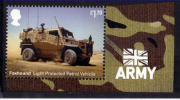 GB 2021 QE2 £1.70 British Army Vehicles Foxhound Patrol Umm Ex M/S ( K658 ) - Ongebruikt