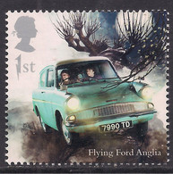 GB 2018 QE2 1st Harry Potter Flying Ford Anglia Umm SG 4144 ( R251 ) - Unused Stamps