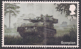 GB 2021 QE2 £1.70 British Army Vehicles Scorpion Tank Umm ( T734 ) - Unused Stamps